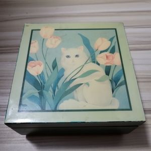 Vintage 1985 American Greetings Designer Collection Jewelry Box/Musical Keepsake